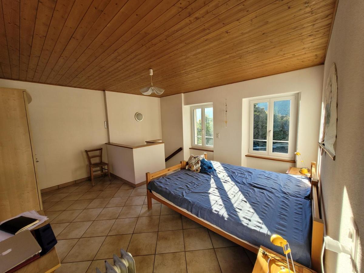Casa Huerlimann Apartment Breno ภายนอก รูปภาพ